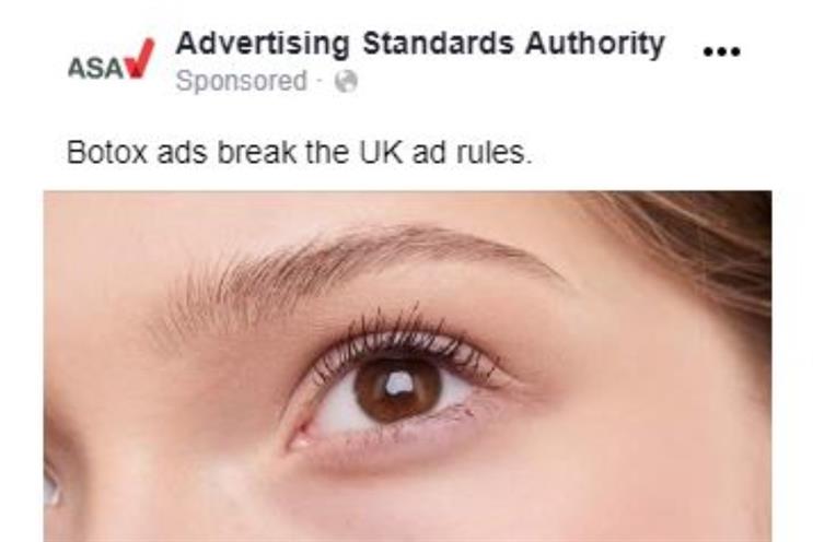 Botox: ASA and CAP launch campaign to raise awareness of ad regulations