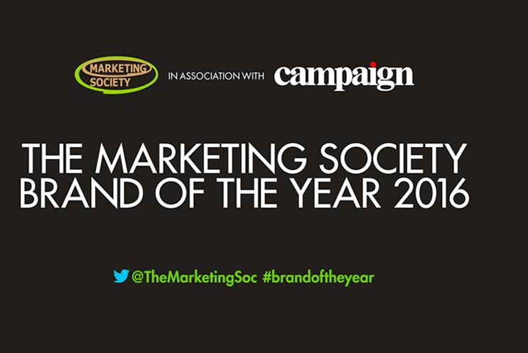 A week to go: Vote now for The Marketing Society's Brand of the Year 2016