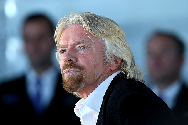 Richard Branson: flying out to California following crash