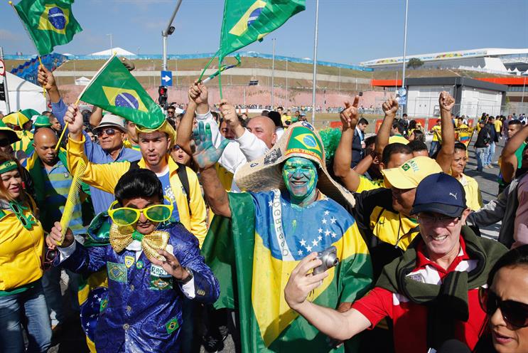 World Cup: mobile and social media usage has grown substantially since the 2010 tournament. Credit: Getty Images