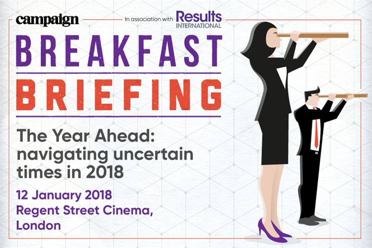 Campaign Breakfast Briefing: The Year Ahead: Navigating uncertain times in 2018 | 12 January 2018