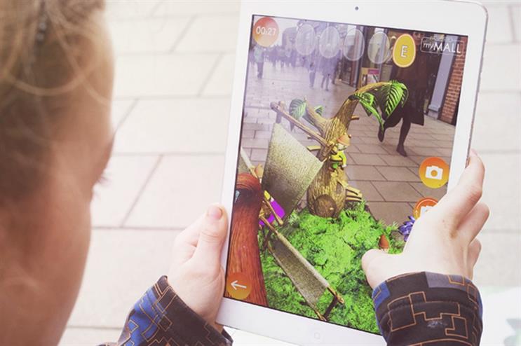 British Land has created an AR Golden Egg Hunt game for Easter