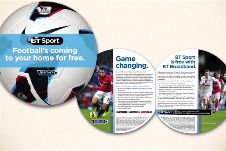 BT: direct marketing is picked up by Wunderman