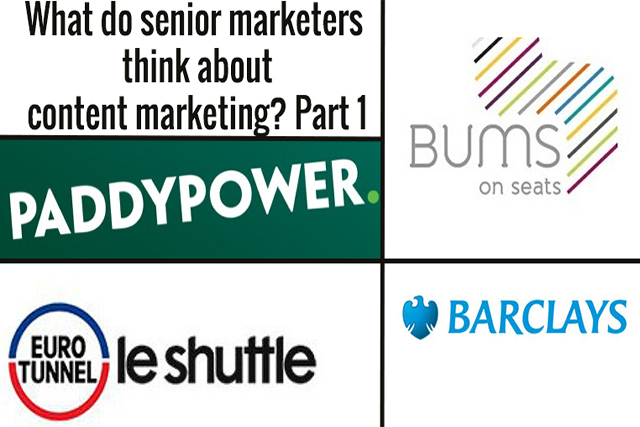 What do senior marketers think about content marketing?