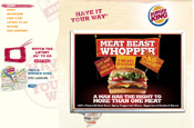 New Burger King website