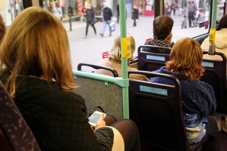Beacons on buses: Exterion Media has installed beacons on London buses, after a trail in Norwich (pictured)