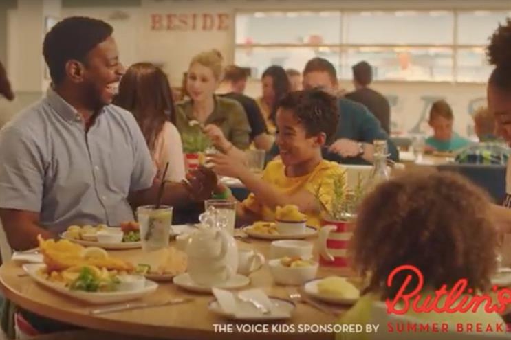 Butlin's: sponsored 'The Voice Kids' on ITV last year