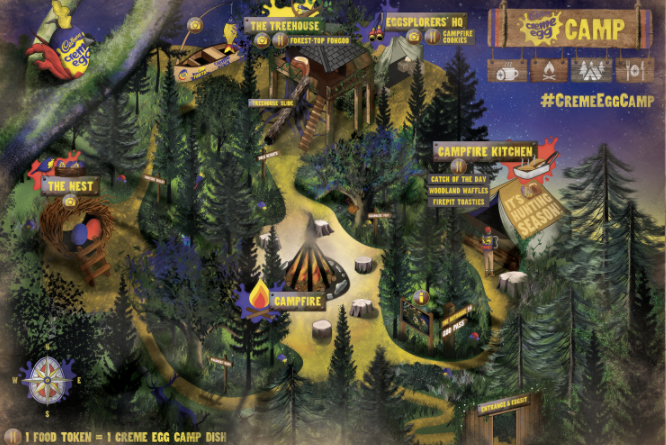 Cadbury launches Creme Egg Camp