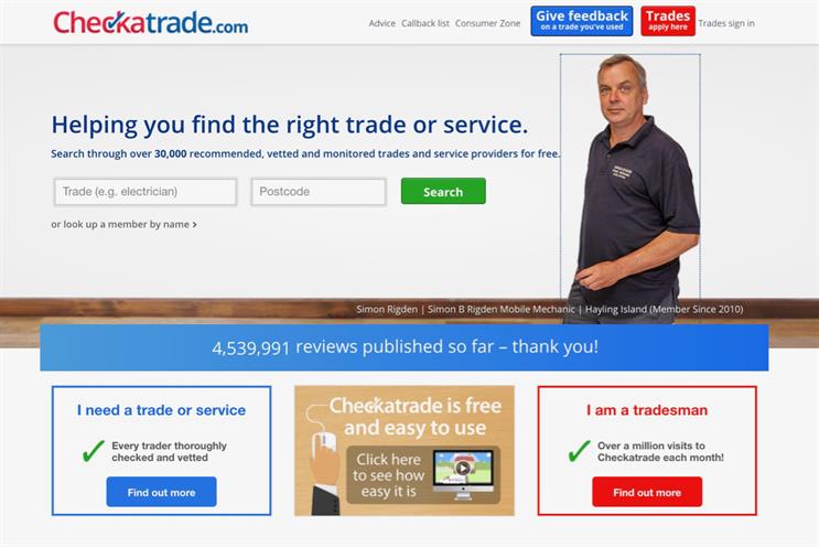 Checkatrade: working with independent agencies for both creative and media