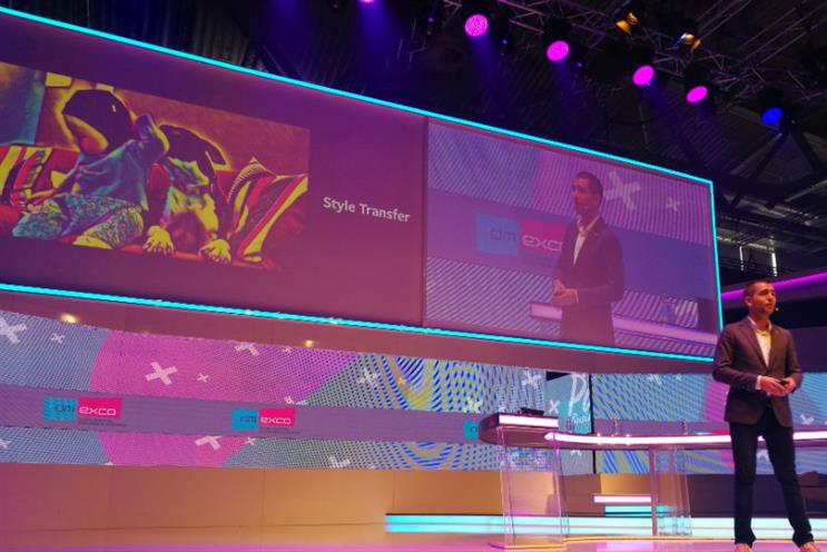 Facebook: chief product officer Chris Cox demos Style Transfer