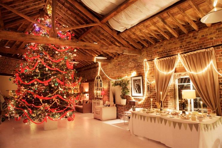 Airbnb has secured a large London apartment for the event