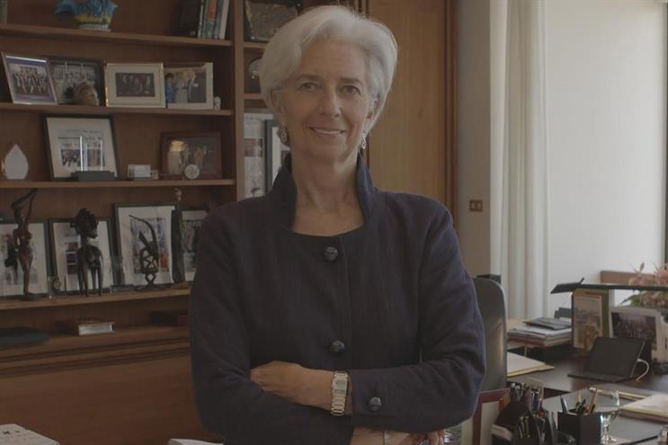 Christine Lagarde: IMF head appears in the documentary