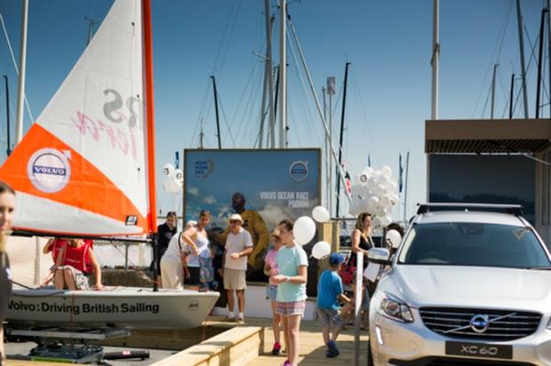 Volvo will run a series of experiential activities at Aberdeen Asset Management Cowes Week 2016