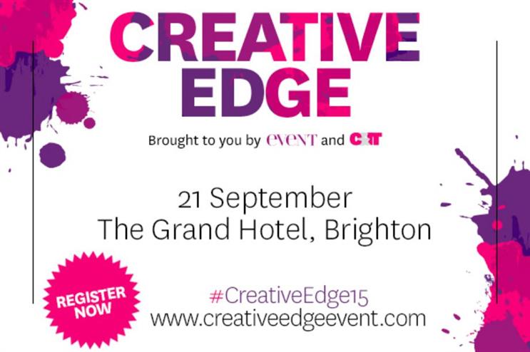 The first Creative Edge will take place in Brighton