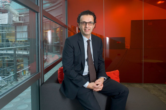 David Abraham: the chief executive of Channel 4