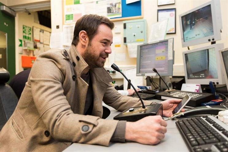 Dyer will be voicing announcements for one day only (Transport for London)