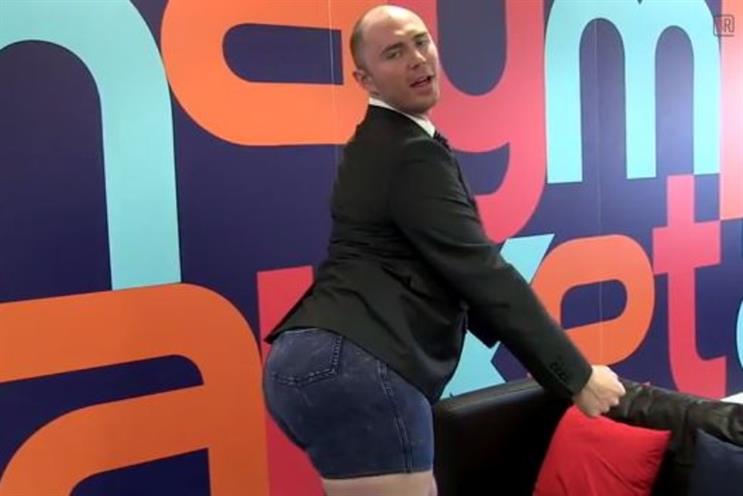Dave stars in MoneySuperMarket's latest ad #epicstrut