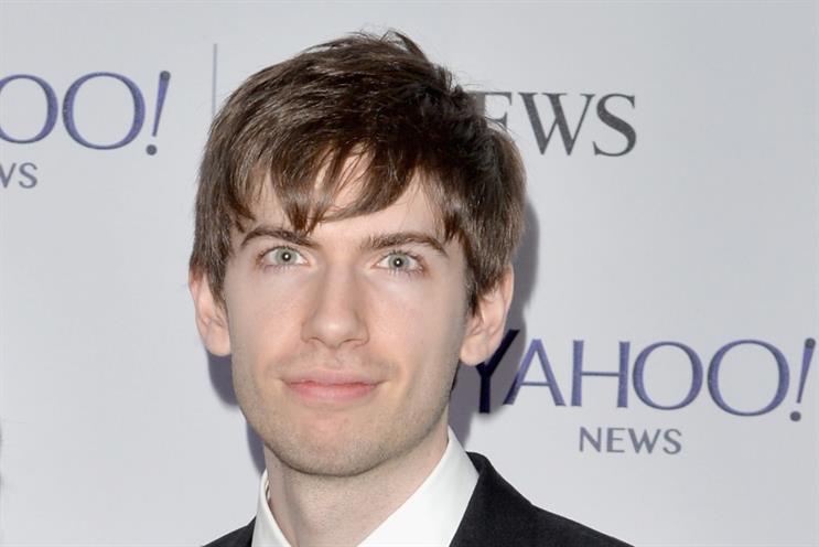 Tumblr: founder David Karp, who sold the site to Yahoo for $1.1bn in 2009