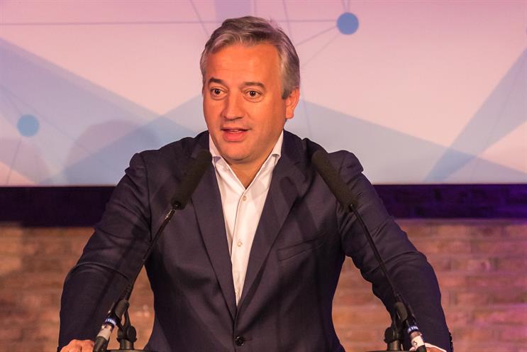 Dominique Delport: appeared today at the IAB's Interact event in Amsterdam (Credit: RemydeKlein.com)