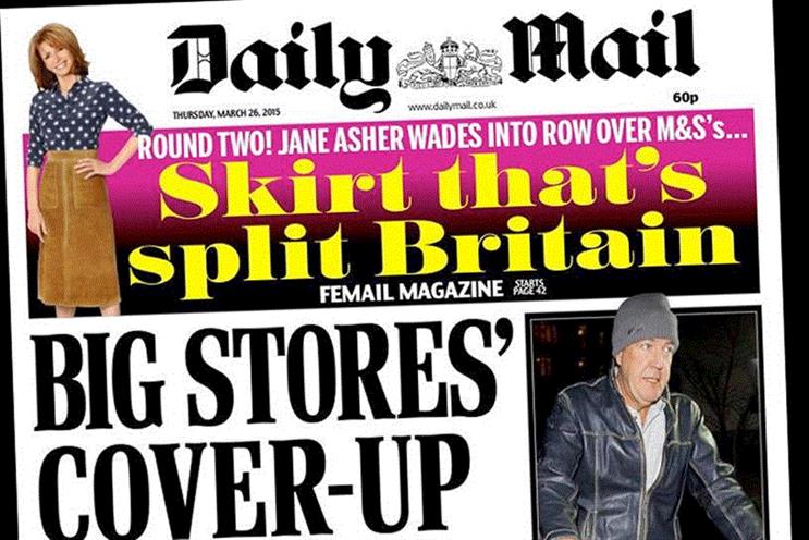 Daily Mail owner set aside £21m in annual rebates for advertisers and agencies