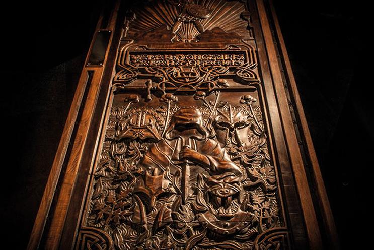 Tourism Ireland's 'Door of thrones', by Publicis London