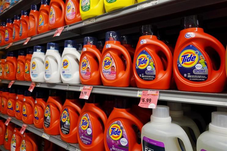 P&G: owns laundry brands including Tide