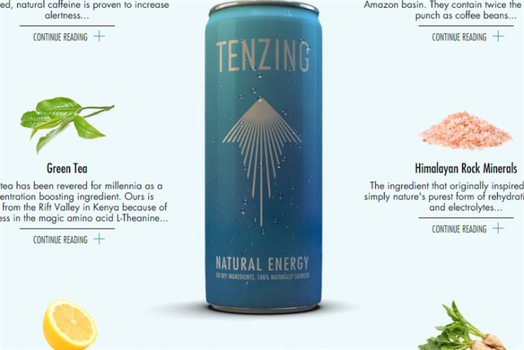 Tenzing: ex Red Bull marketing chief has launched a brand he hopes will rival his ex-employer