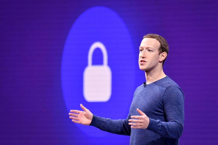 Mark Zuckerberg: vowed to make privacy protection Facebook's top priority in 2018
