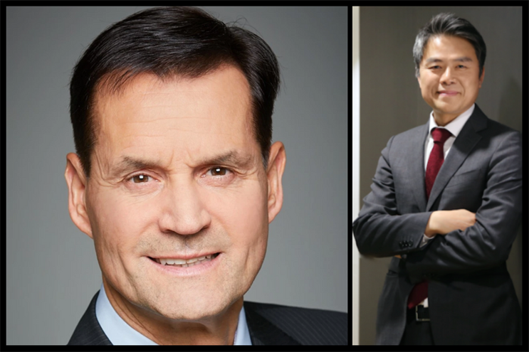 Hyundai: Thomas Schemera (left) and Wonhong Cho