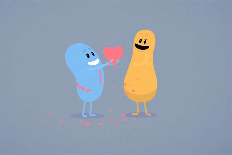 Dumb ways to die: Valentine's comeback viral is second most-shared ad
