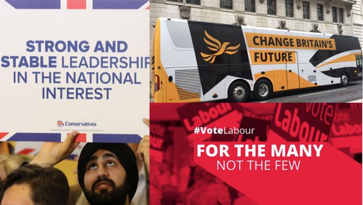 Election slogans reveal there's only one party trying to win a majority