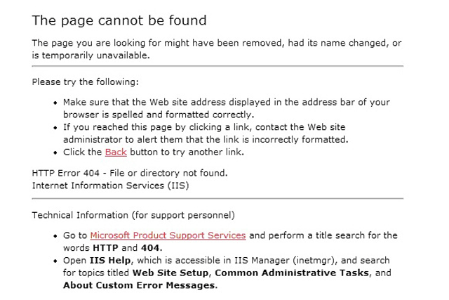 404 Fatigue