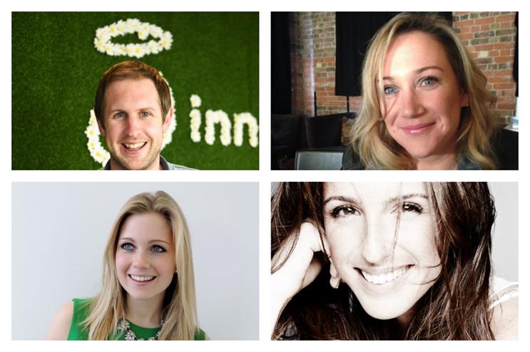 Event Awards: Innocent's Jamie Sterry, L'Oréal's Alison Williams, Paragon's Megan Collins and Sony's Melissa Noakes
