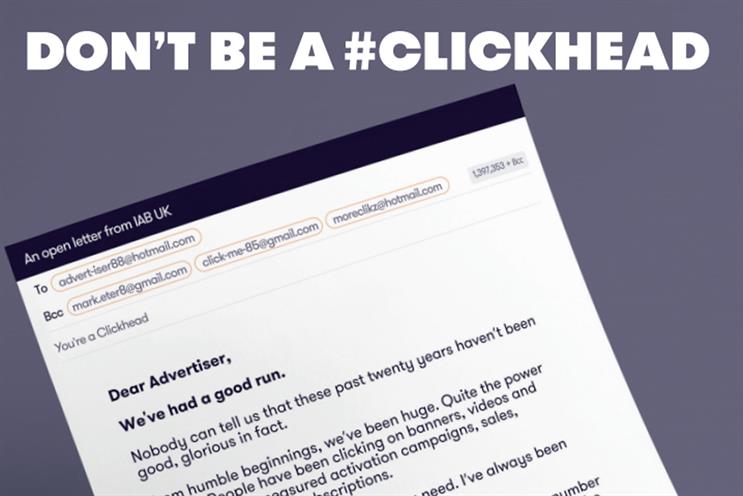 IAB accuses advertisers of being 'clickheads' over use of click-through rates