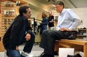 Microsoft...new ad stars Bill Gates and Jerry Seinfeld