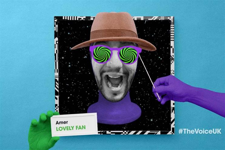 Giffgaff: sponsors 'The Voice' on ITV
