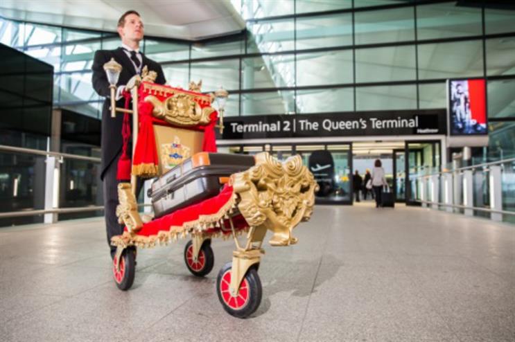 heathrow airport trolley