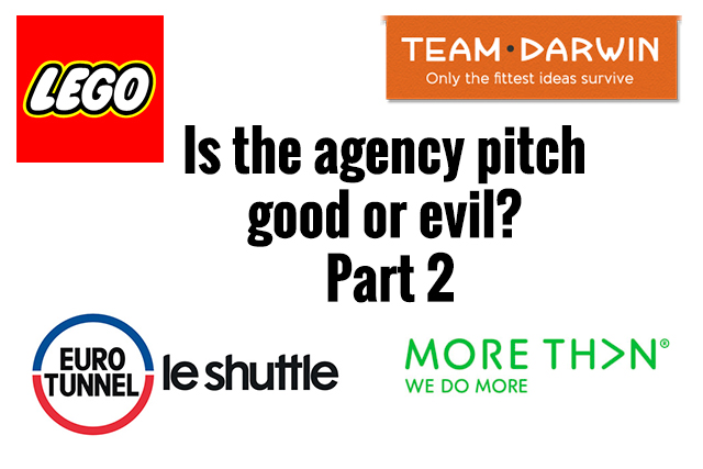 Is the agency pitch good or evil? 