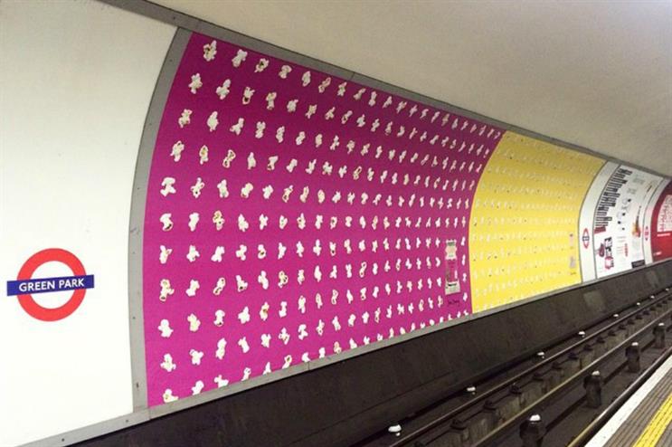 The activity will complement the brand's out-of-home campaign