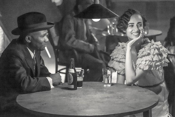 Guinness: the black-and-white spot tells the story of record producer John Hammond
