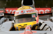 Lewis Hamilton...F1 star in new Vodafone spot