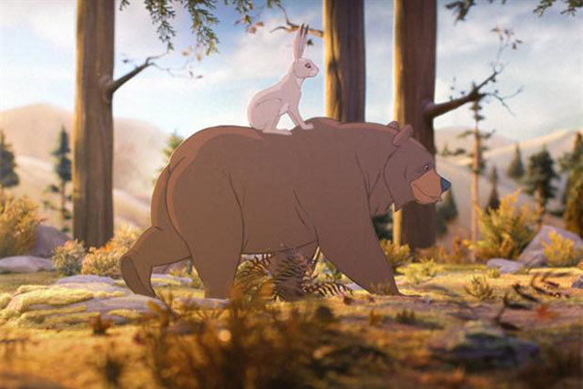 John Lewis: 'bear and hare' ad has been viewed online 12,803,149 times