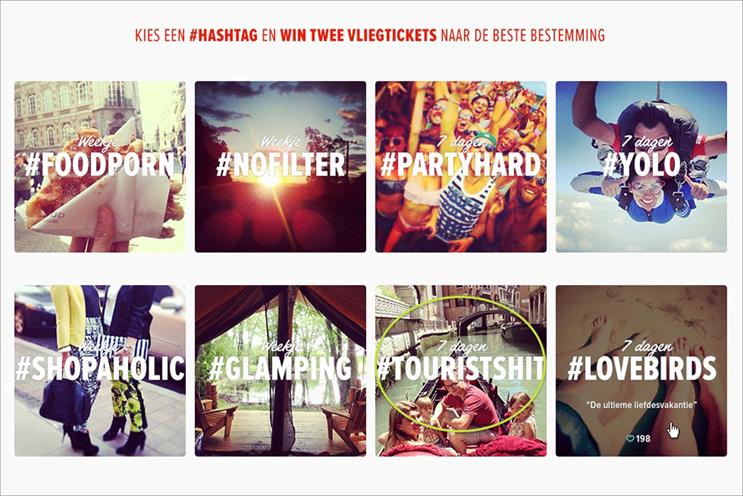 Vodafone: runs #hashtag holidays digital campaign in Holland