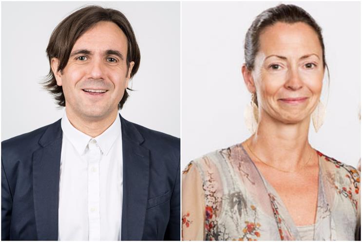 Havas Helia: Rees, left, and Whitmey