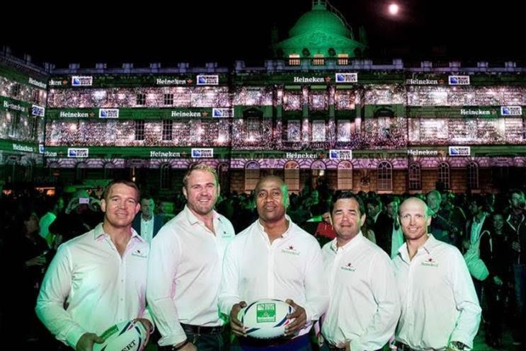 Heineken: kicked off rugby World Cup sponsorship with virtual reality stadium