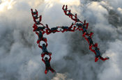 Honda...created live skydiving ad