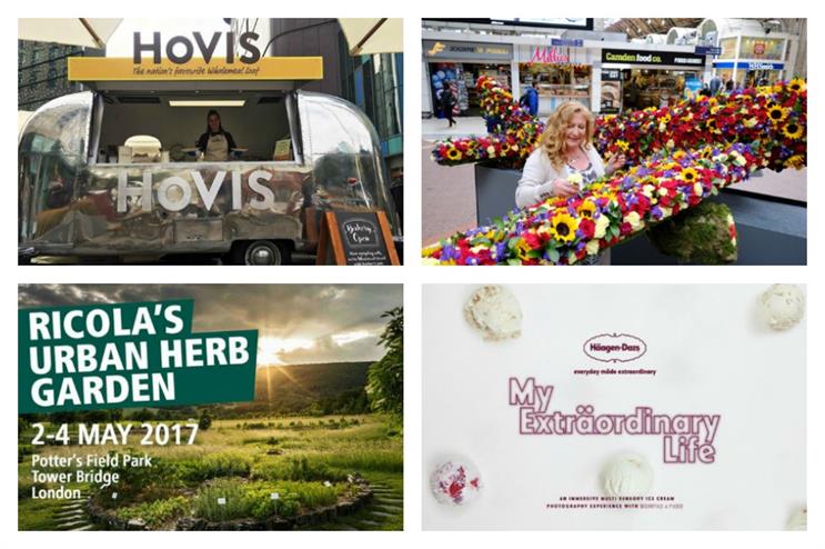 How successful were these experiential campaigns this month?