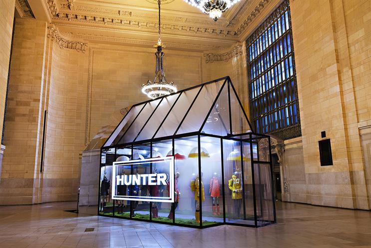 Hunter creates greenhouse in New York's Grand Central Terminal