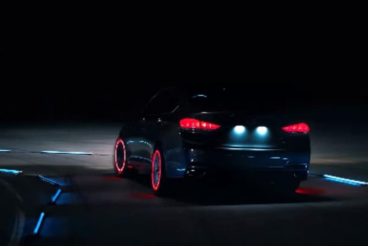 Hyundai: Has fitted LED lights on race track to show 'intelligent' tyres