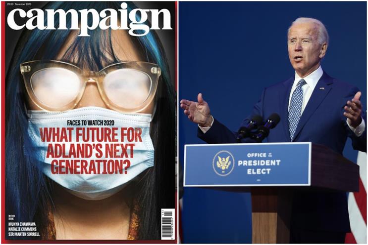November wins: ±±¾©Èü³µpk10's latest issue and US president-elect Joe Biden
